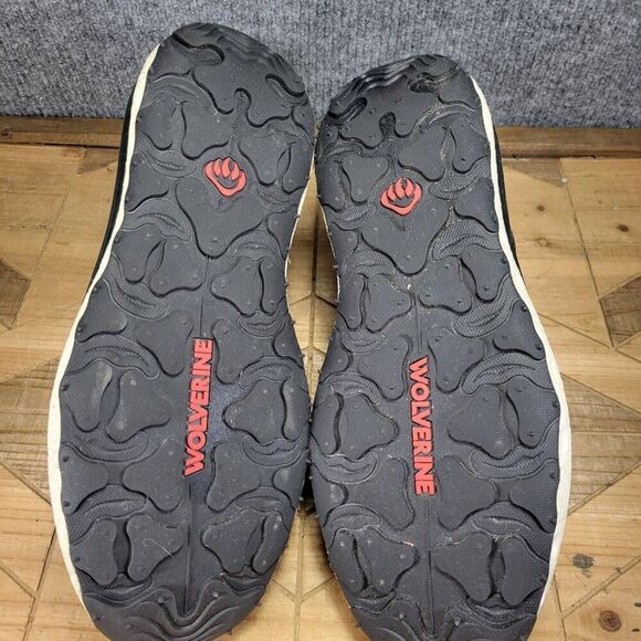 Wolverine Conquer Ultraspring Hiking Boots Men's Mid Black Waterproof - US 13M - Picture 8 of 11